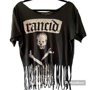 COPY - • RANCID fringe tee •